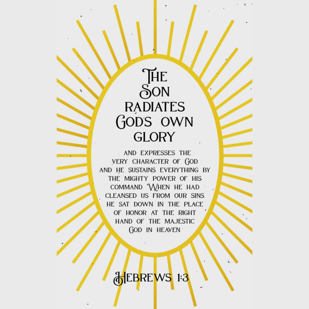 Spoken To Us By His Son – March 15th, 2026