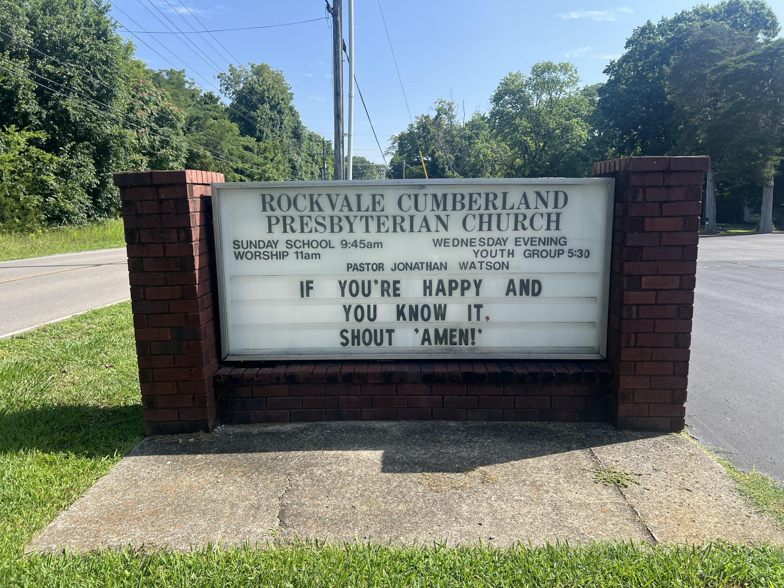 Church Sign Sermon