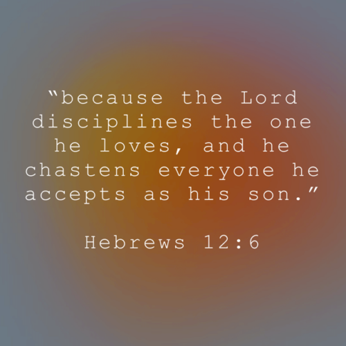 Those God Loves, He Disciplines – September 6th, 2026 Those God Loves, He Disciplines – September 6th, 2026